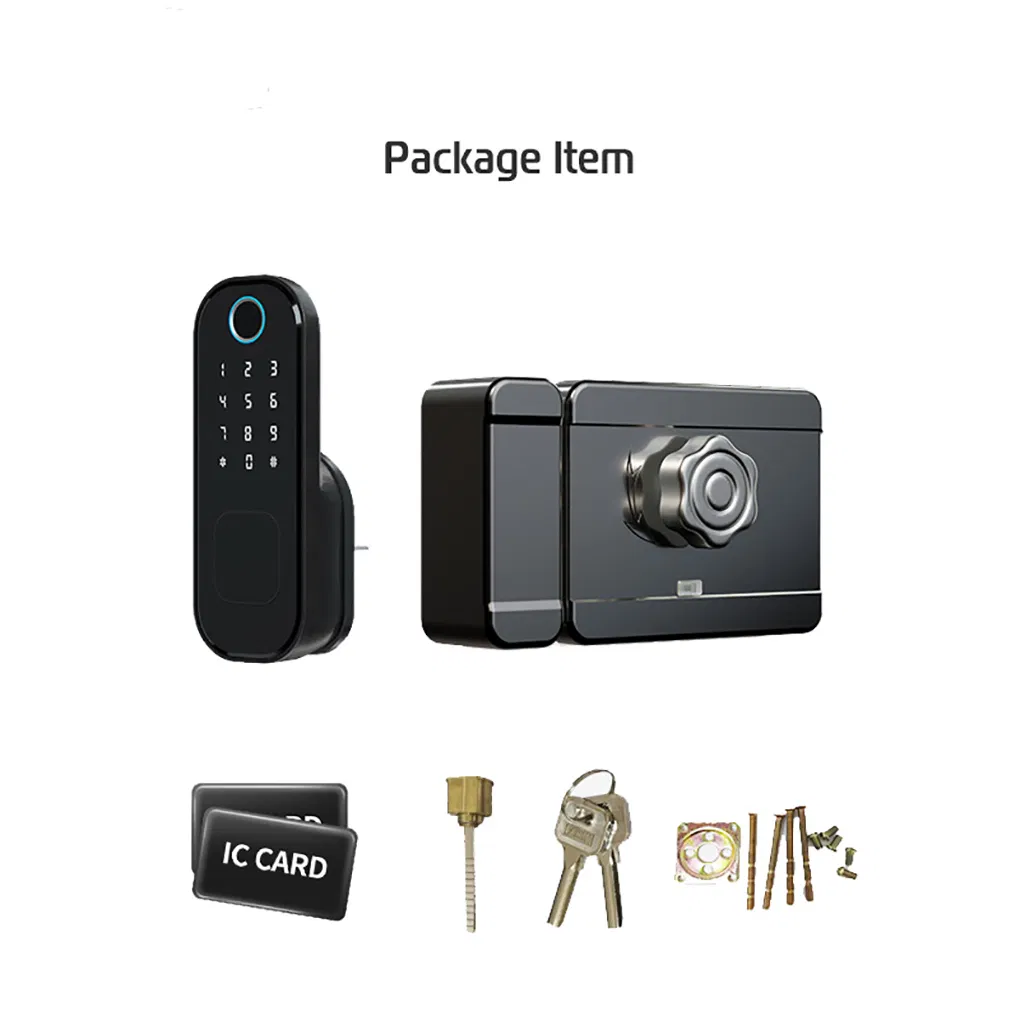 Waterproof Ttlock Wireless Bluetooth Electric Intelligent Digital Smart Door Lock