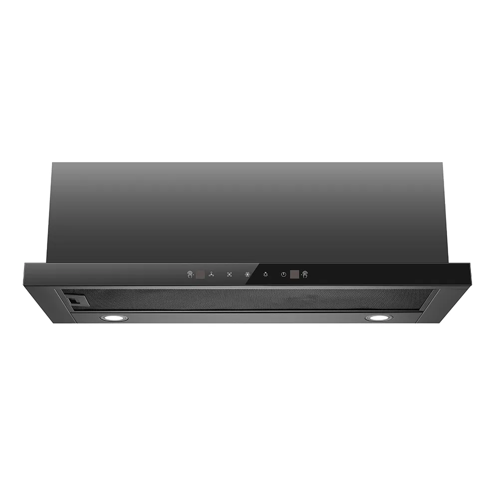 Low Profile Telescopic Range Hood Streamlined Kitchen Aesthetic