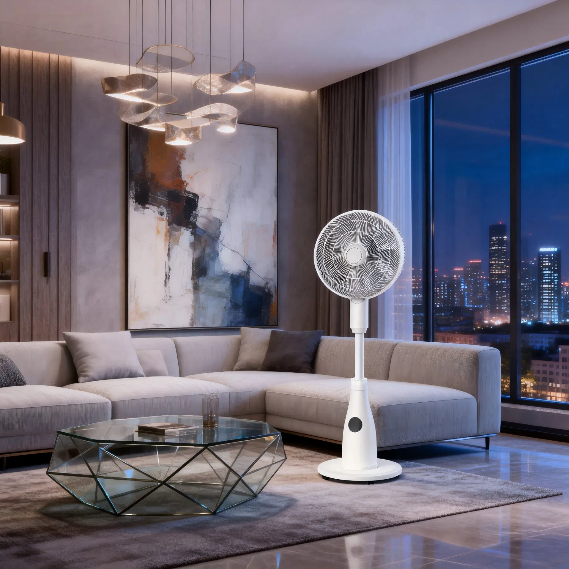 Multifunctional/14inch/Spray Misting/Fan Humidification/Safety/Portable Electric Cooling Fan High/Performance/Plastic/Summer Standing/Fan