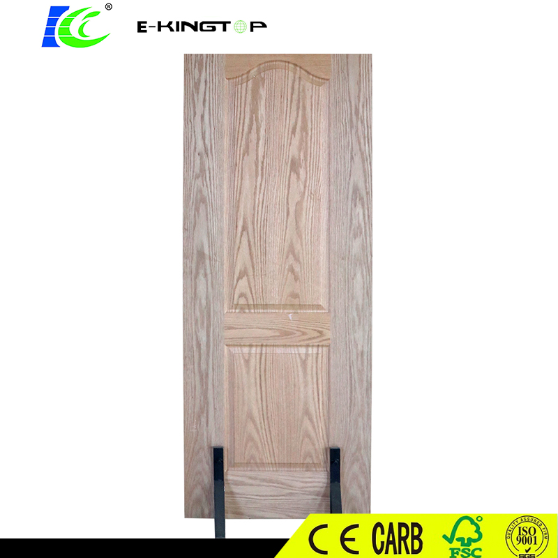 Factory Price Melamine or Veneer Moulded HDF Door Skin with 3.0-4.0mm