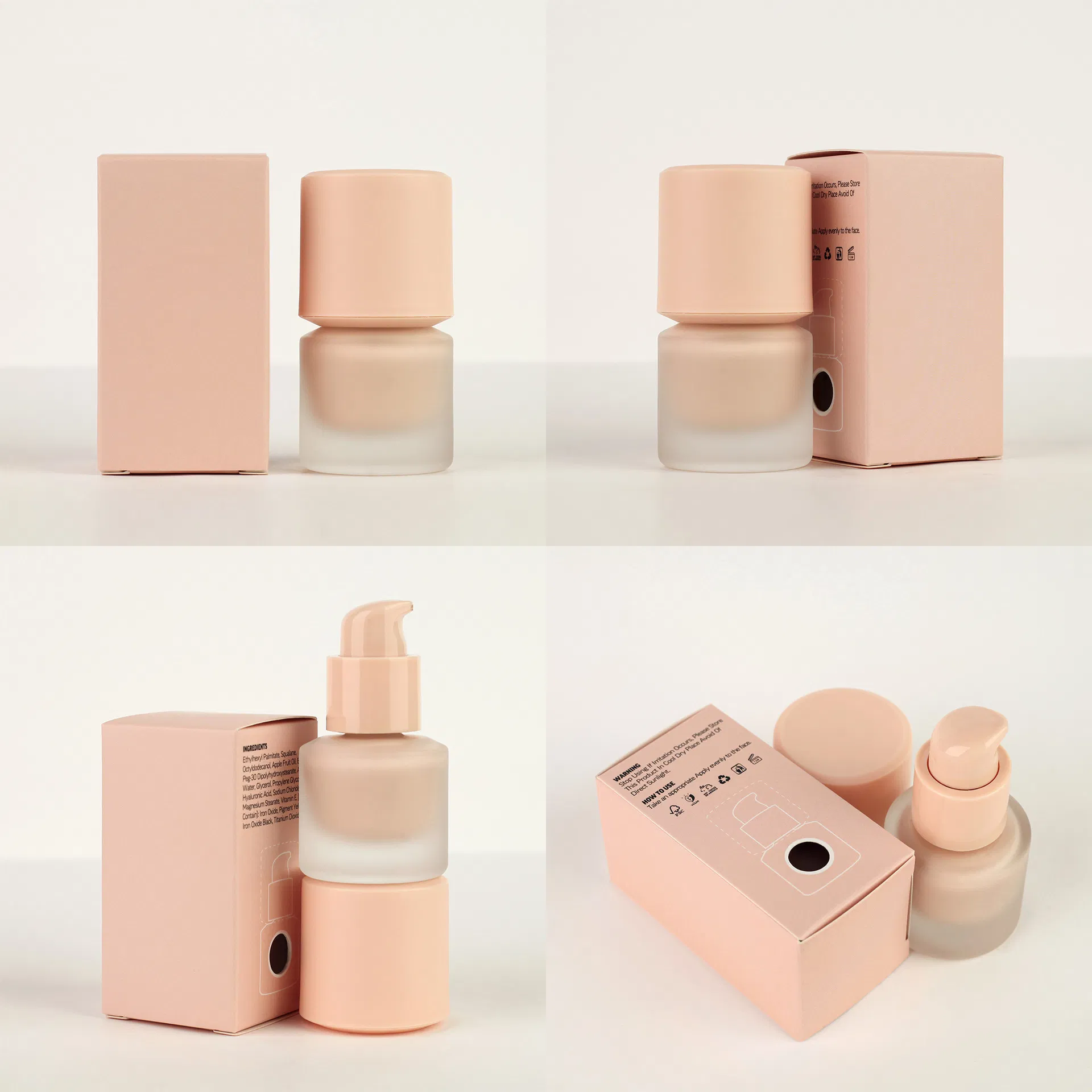 Natural Moisturizing Face Cream Makeup Foundation Supplier Vendor