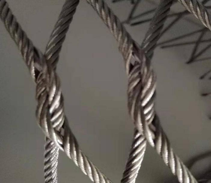 Garden Cages Playground Protective Stainless Steel Safety Cable Wire Rope Mesh Netting