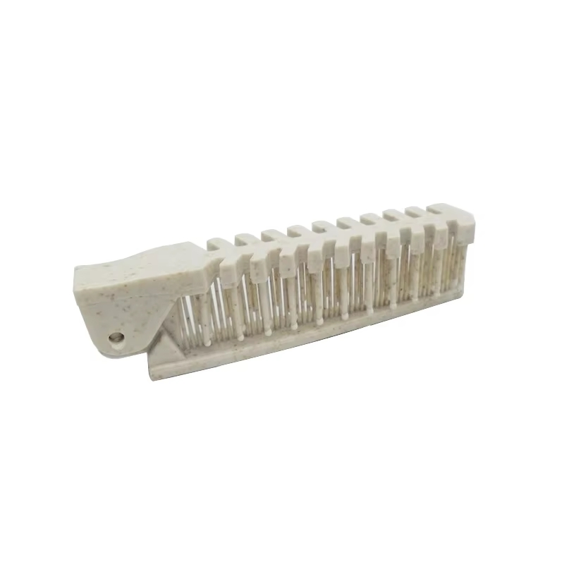 Personalized Pocket Wheat Straw Floding Folding Comb