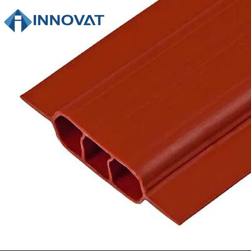 Chain Link Fence Garden Privacy Fence with PVC Ridged Fence Slats