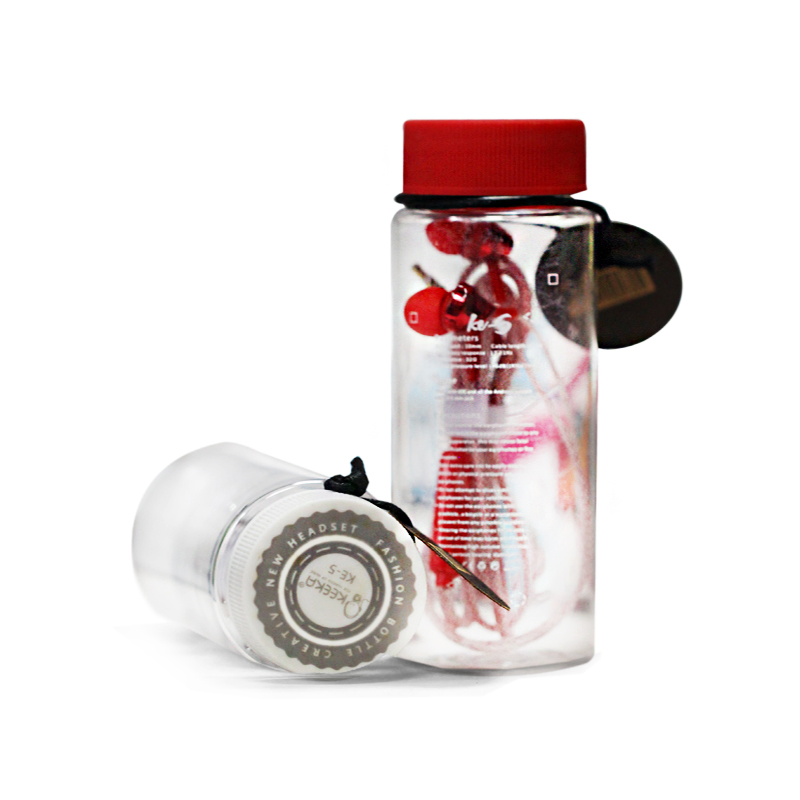 Factory Direct Supply Bottle Earphone Mobile Headphone for iPhone