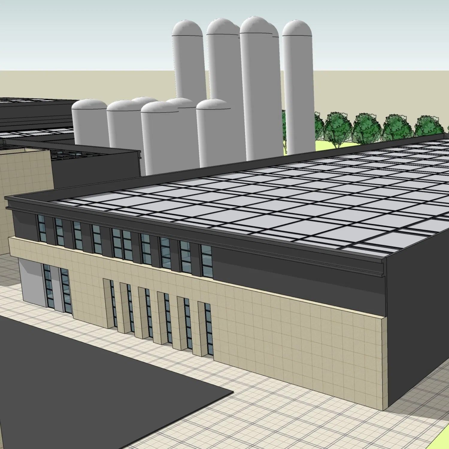 High-Quality Steel-Structured Warehouse Building - Prefabricated Iron Profiles H-Shaped Beams and Columns