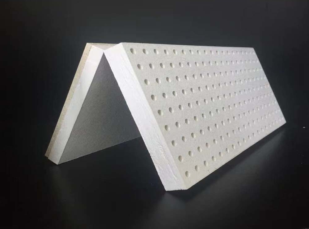 AG. Acoustic Decoration Board Material Glassfiber Sound Absorption False Ceiling Tiles