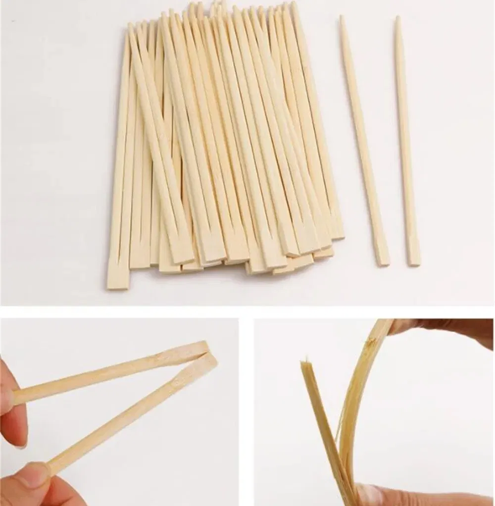 Custom Logo Reusable Cooking Bamboo Chopsticks Individually Wrapped for Sushi