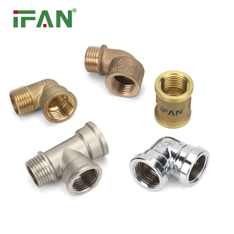 Ifan Manufacturer Plumbing Hardware Connector Precision Processing Technology Brass Fitting