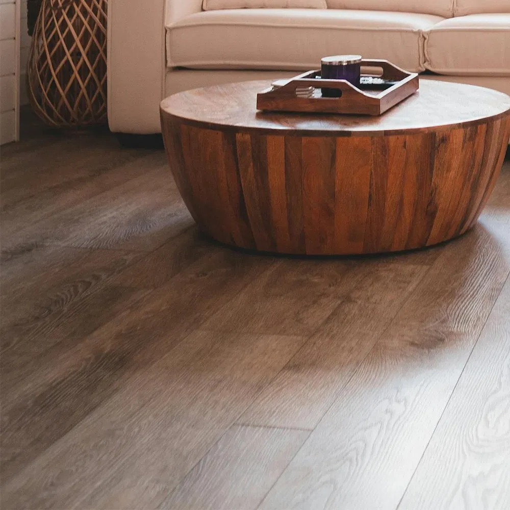 Водостойкий SPC ламинат с подложкой EVA, замок Unilin Click