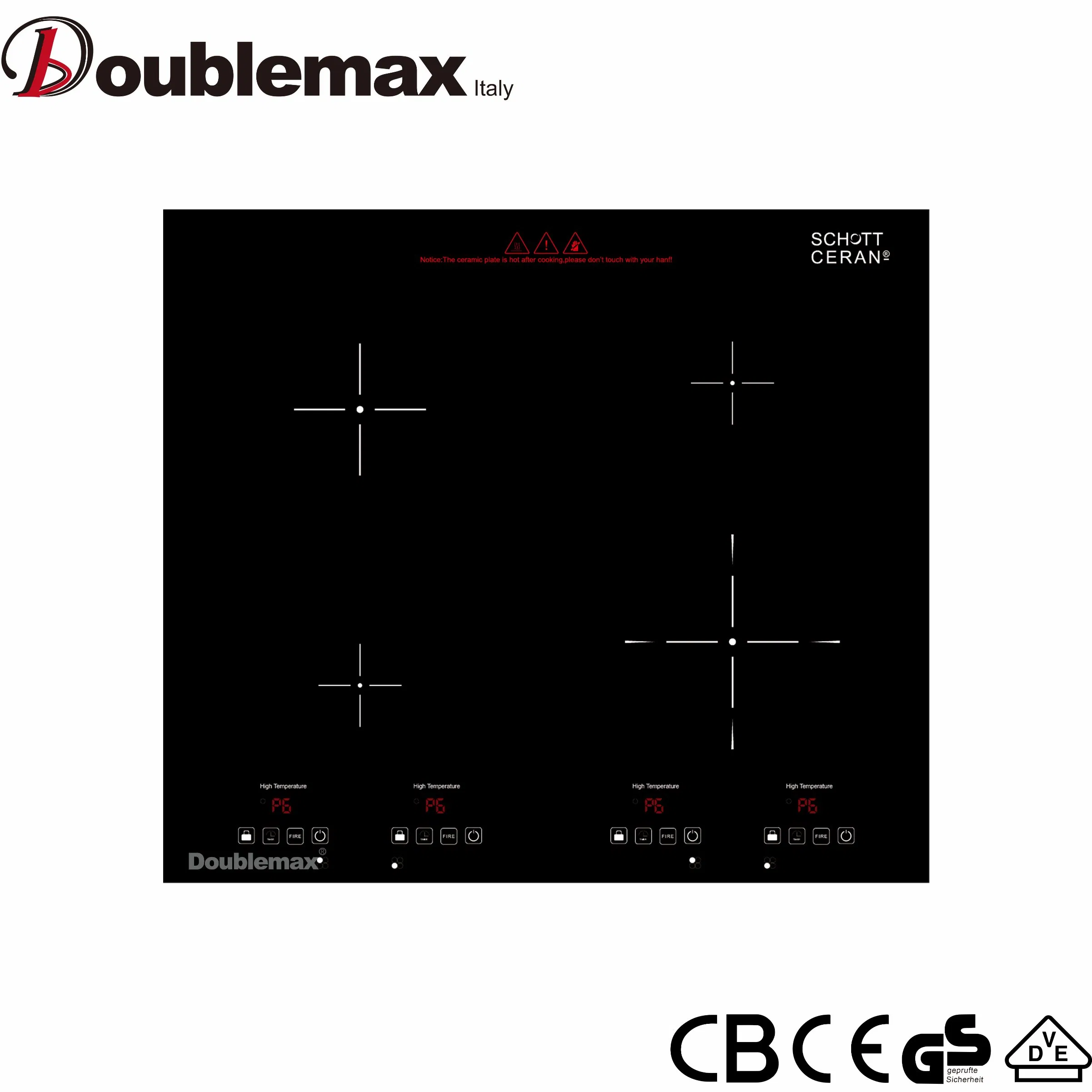 Hot Sales Ceramic Glass Plate Induction Cooker Infrared Cooker Parts Polish Mirror