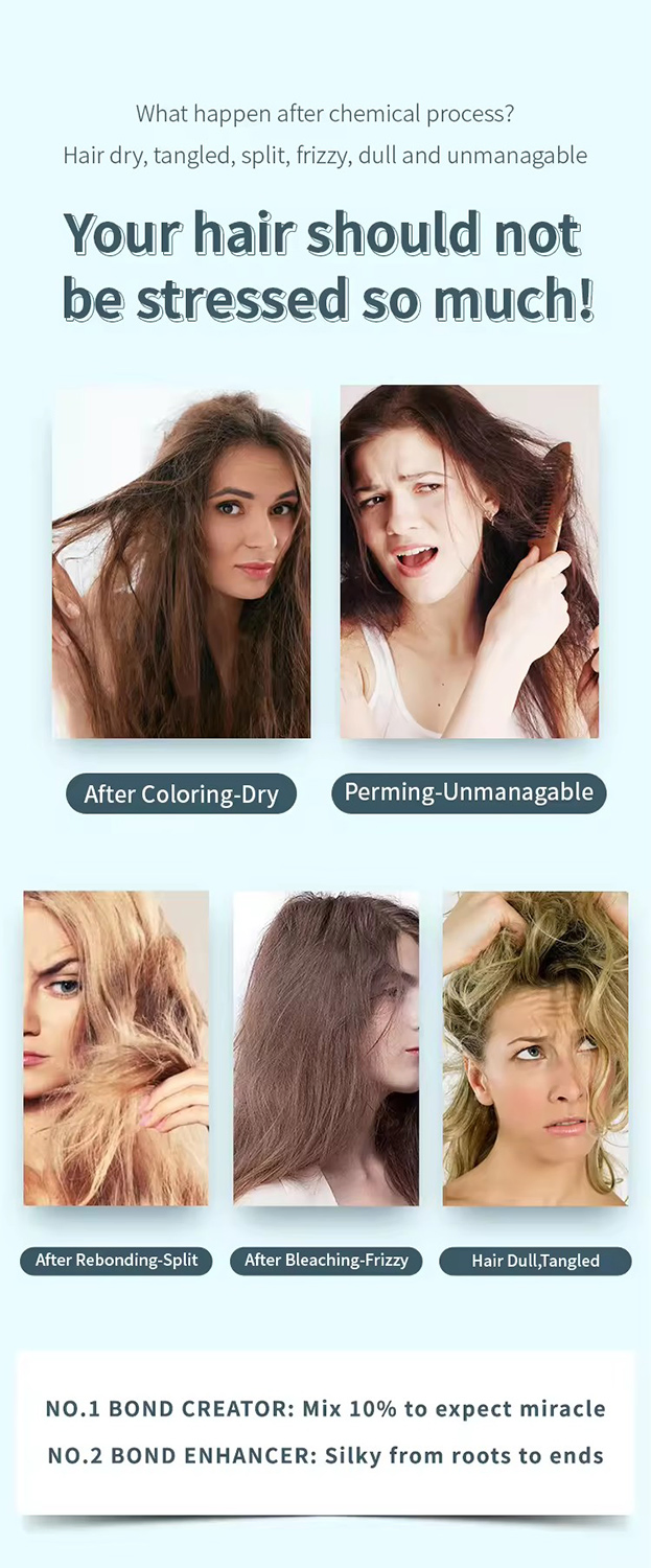 Keratin Hair Treatment Hair Rebonding Straightening Cream