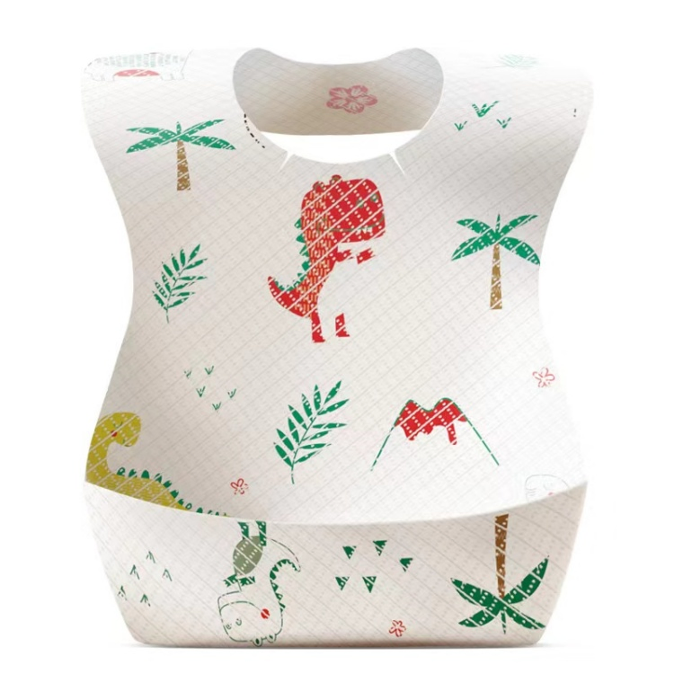 Colorful Waterproof Disposable Baby Bibs - 20PCS Feeding Set