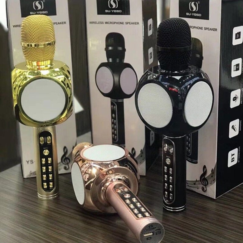 Беспроводной микрофон YS90 с Bluetooth и колонкой