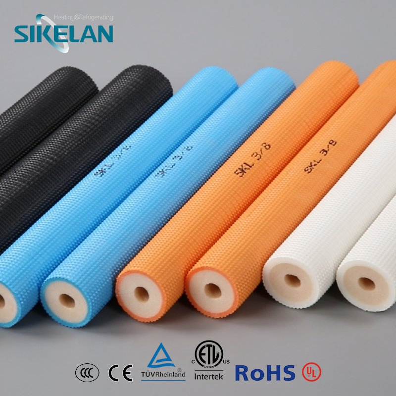 Customized Colors Industrial Pipeline HVAC Air Conditioning PE Insulation Pipes
