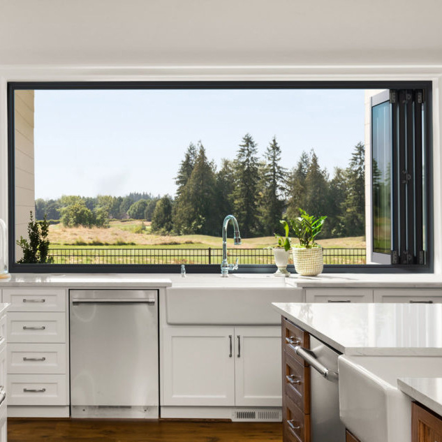 Natural Wooden Window and PVC Windows with Aluminum Window and Timber Window Windows and Doors