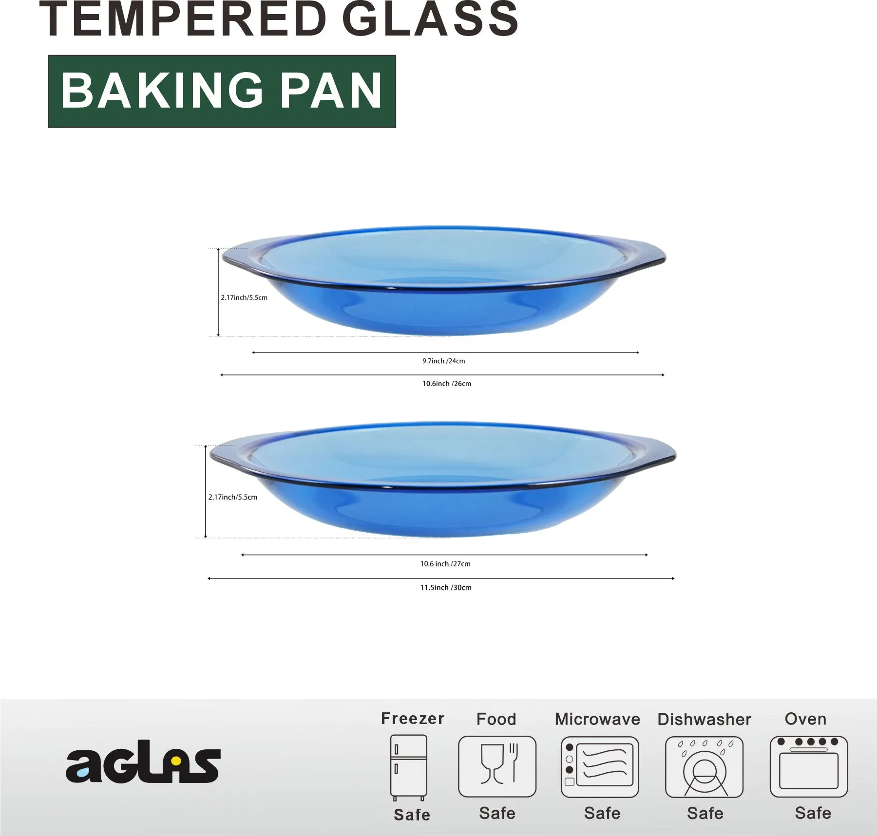 Glass Baking Pan, Glass Oven Pan, Glass Baking Dish, Glass Roasting Pan, Glass, Oven Dish Glass Baking Pan, Glass Oven Pan, Glass Baking Dish,
