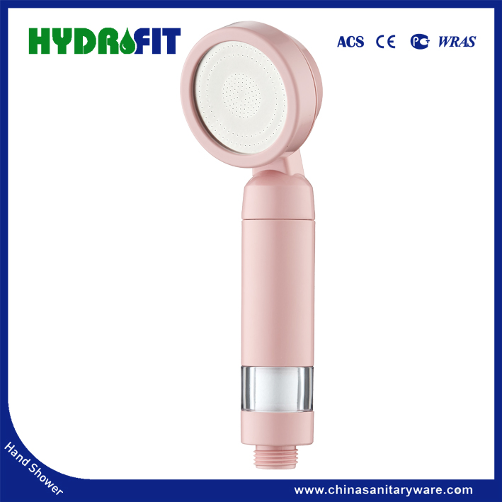 Factory ABS High Pressure Water Saving Single Function PP Cotton Filter Sanitary Ware Accessory Sprayer Sanitary Ware Hand Shower