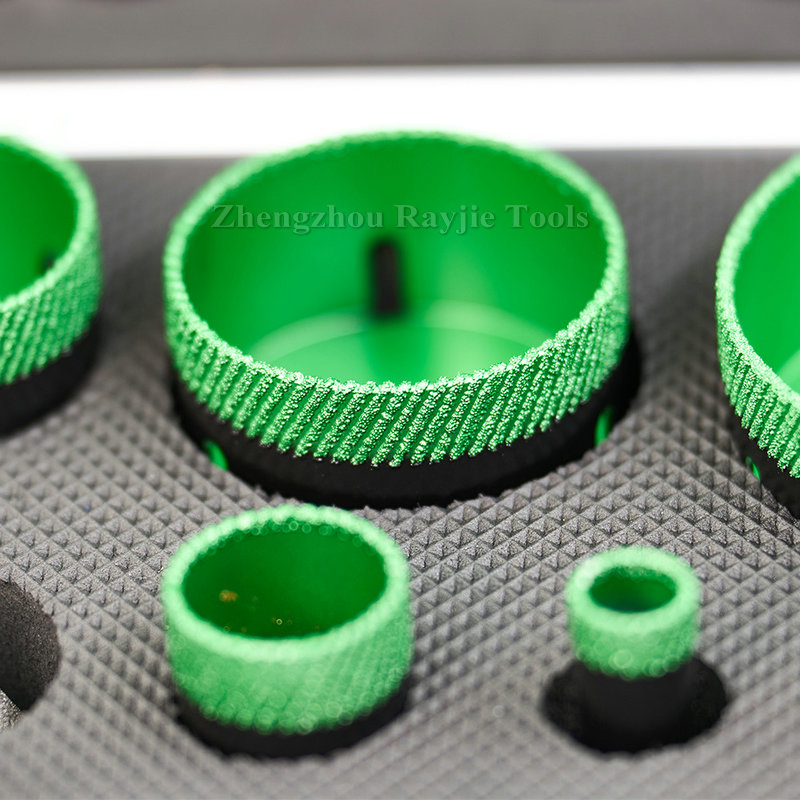 M14 Arix Vacuum Brazed Diamond Core Drill Bit Hole Saw Cutter for Marble Stone Porcelain Tile