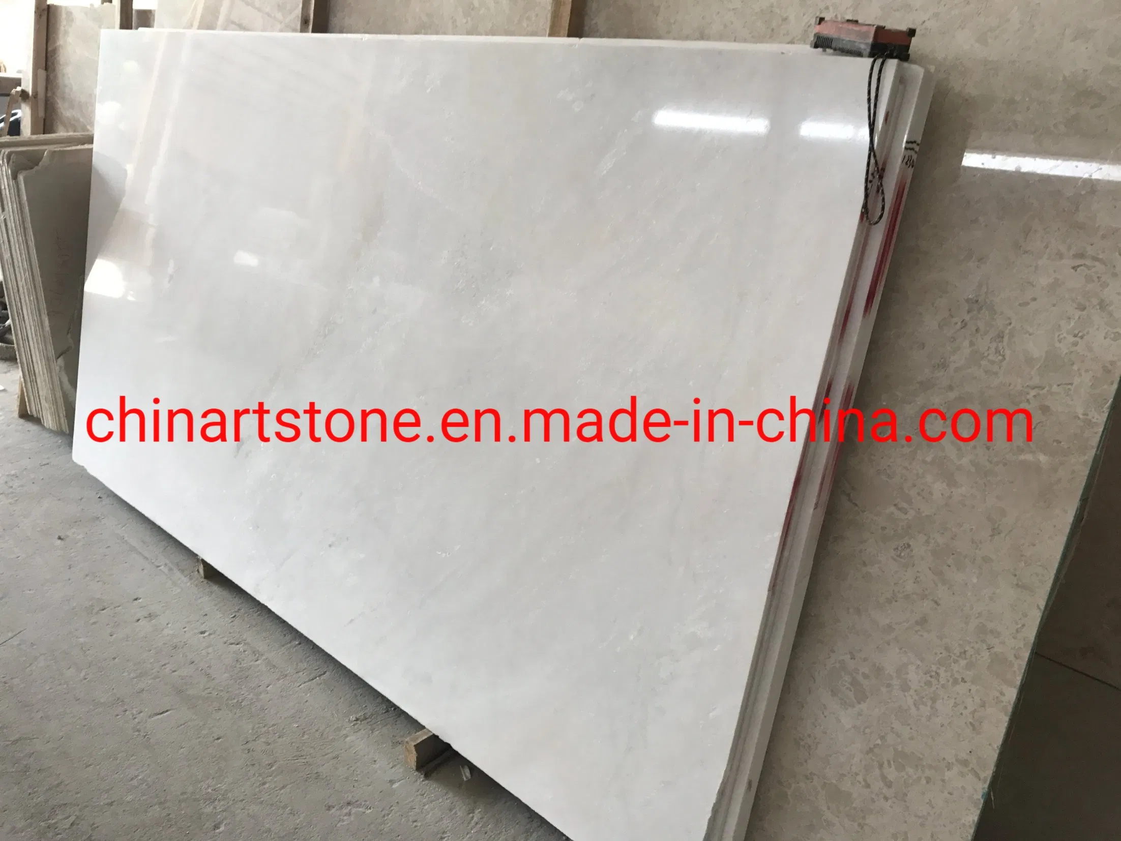 China Nature Snow White Marble for Slab and Tiles