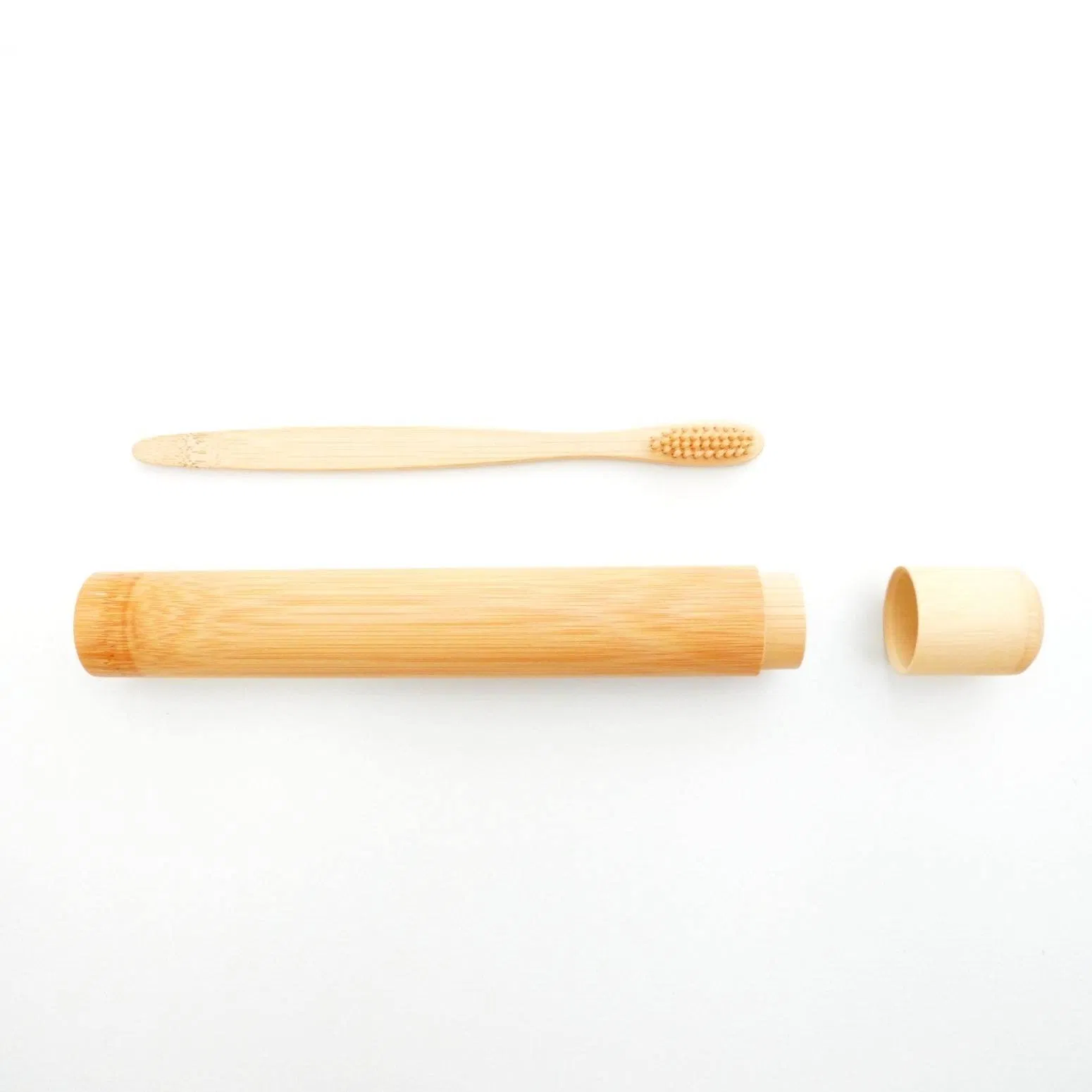 High Quality Brand Custom Logo/with Wooden Toothbrush Case and Stand/Bamboo Toothbrush
