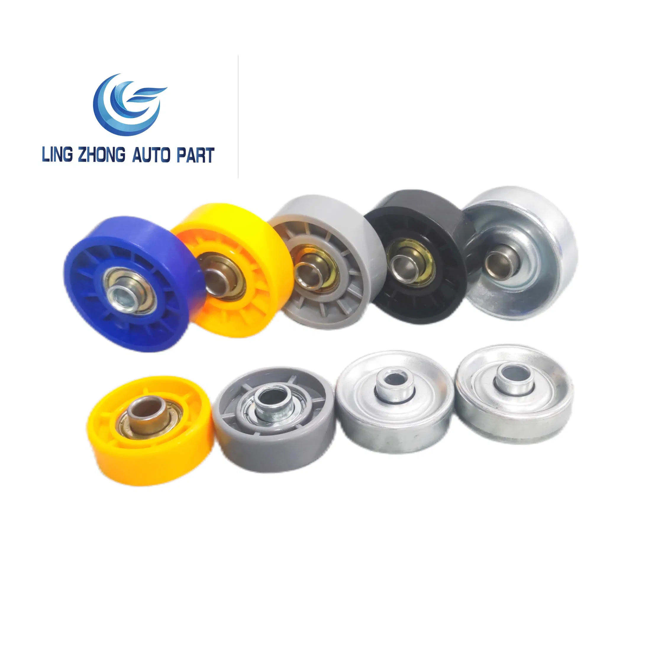 Versatile Plastic-Covered Pulley for Home and Industrial Use