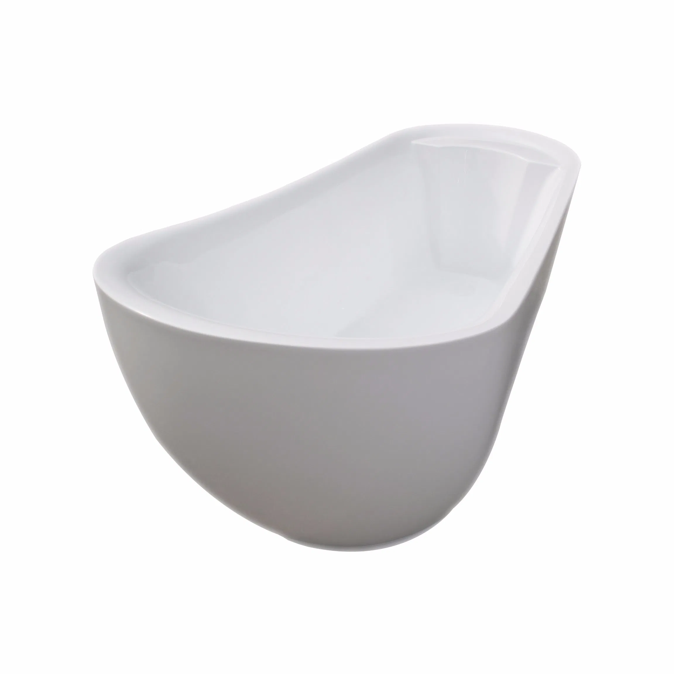Egg Shape Matt&Glossy Acrylic Freestanding Bathtub (6036B)