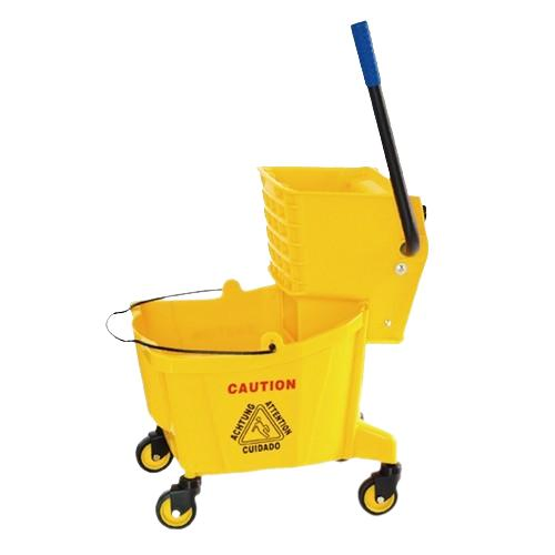 B-040d All-New Premium Plastic Single Mop Wringer Trolley