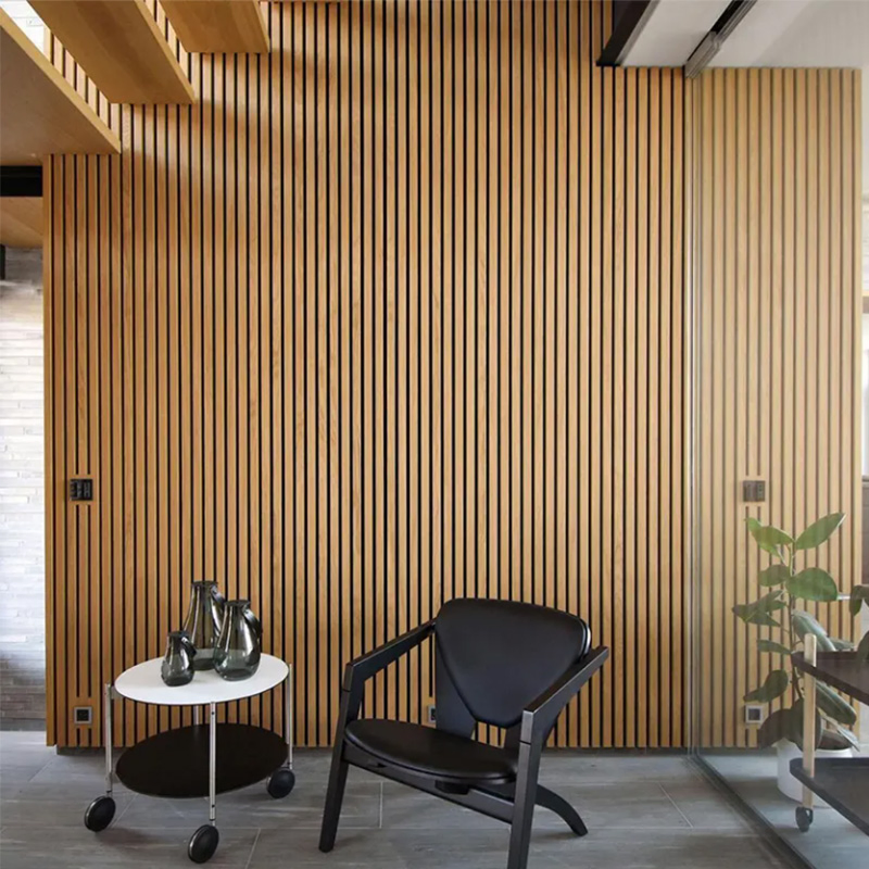 Acoustic Wood Wall Panel with Modern Design and Functionality