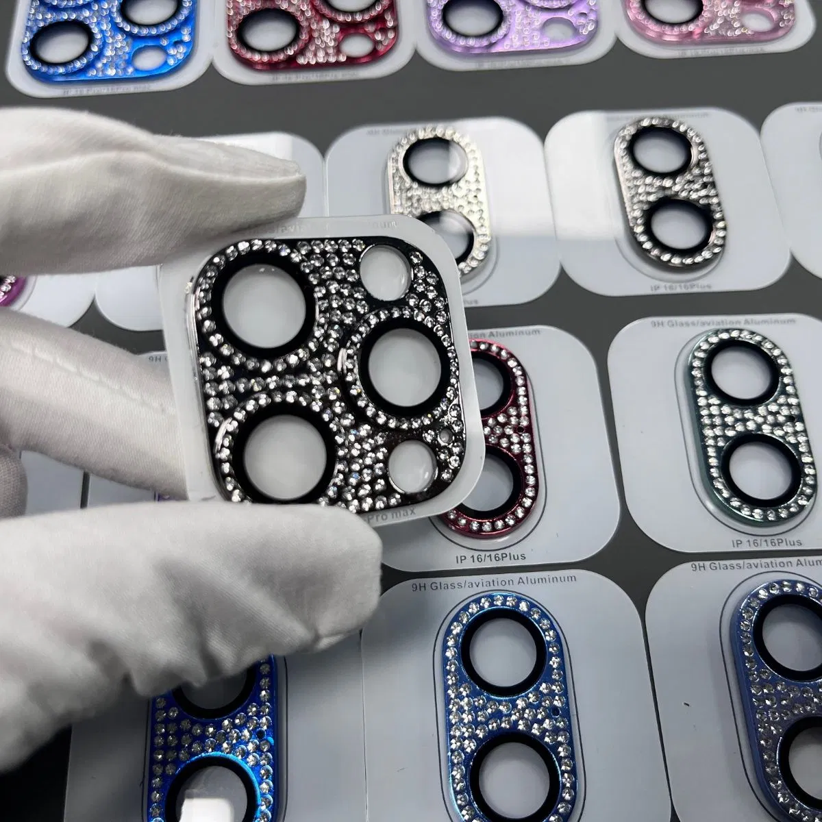 Защитная плёнка для камеры iPhone 16 Pro Max