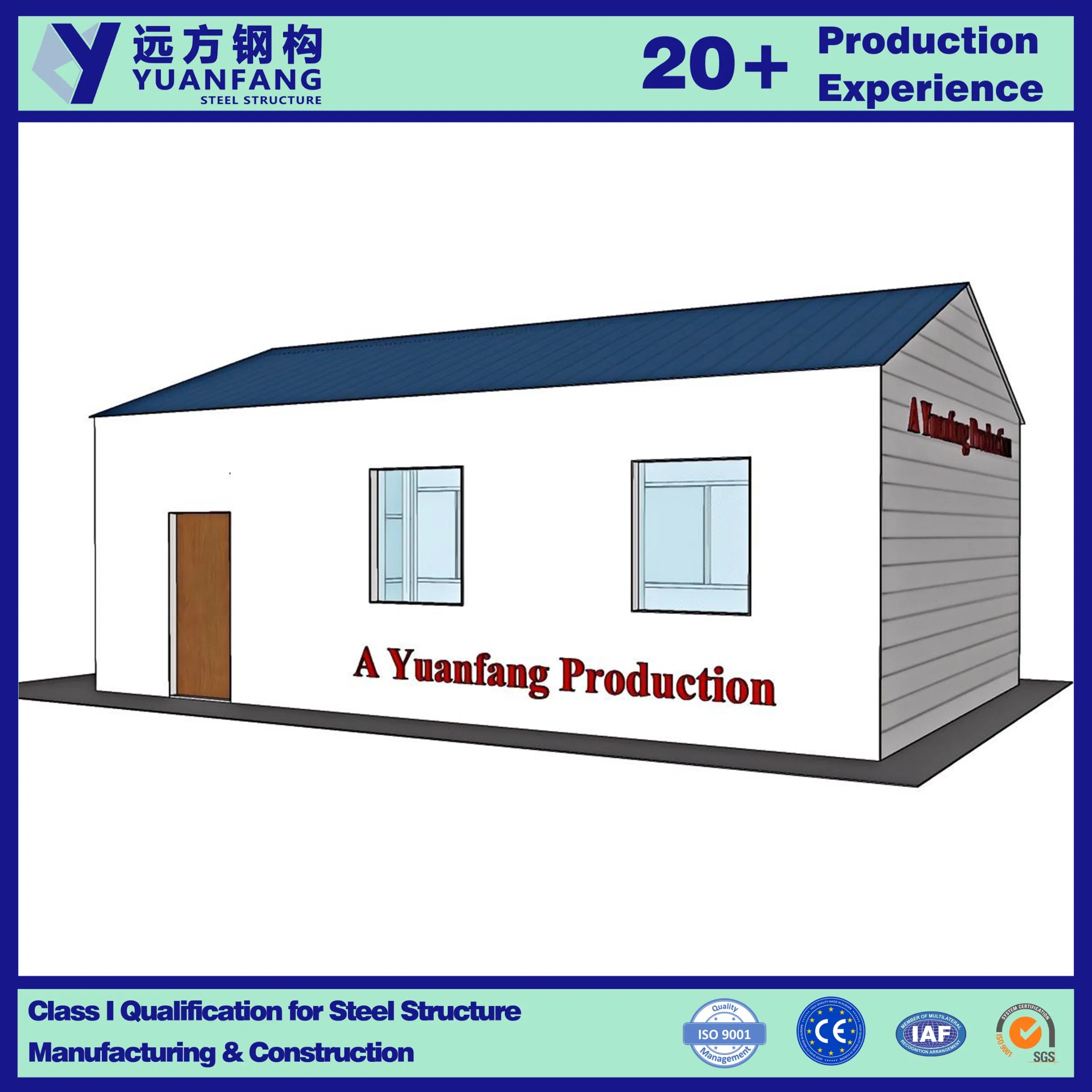 Prefabricated Metal Light Steel Structure Construction of Multi-Functional Tiny Warehouse