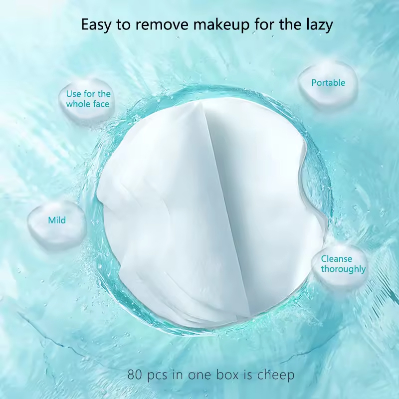 OEM/ODM Makeup Remover Cleansing Wipes Facial Wipes for Makeup Removing