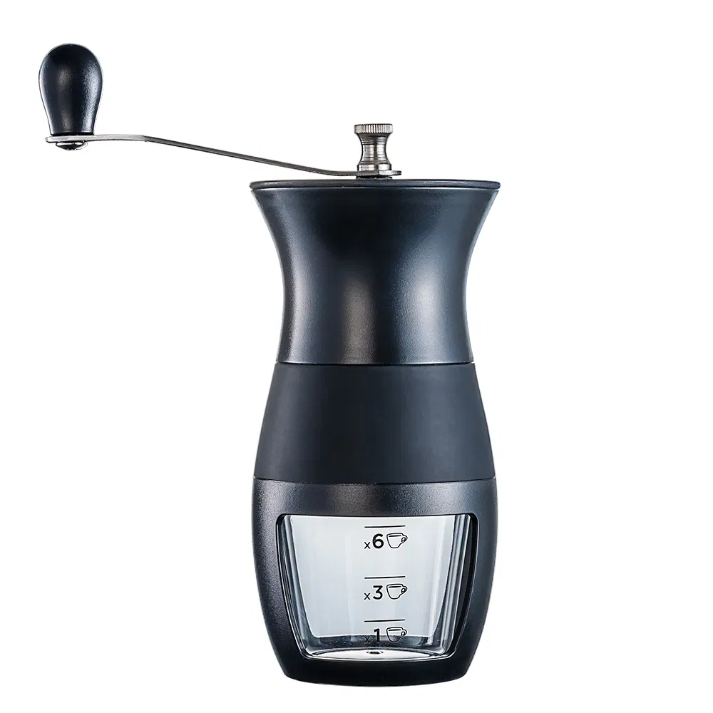 Exquisite Gift Portable Coffee Bean Grinder with Manual Conical Ceramic Burrs