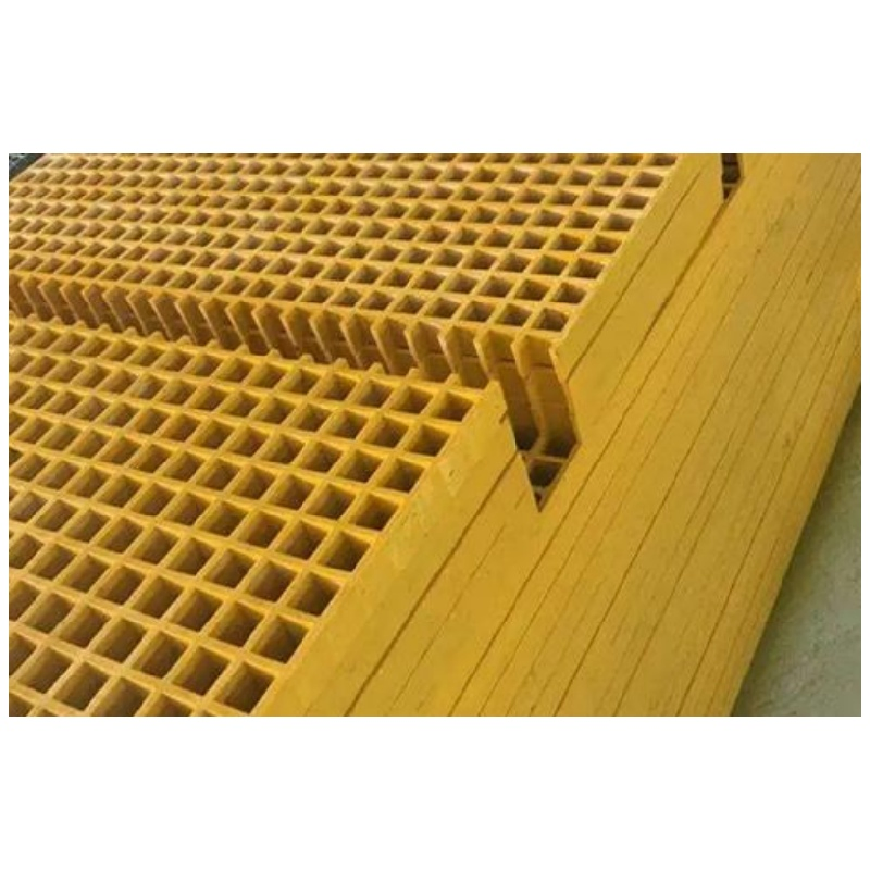 Plastic Car Wash Floor Tiles Smooth Surface Molded Grating FRP/GRP Walkways