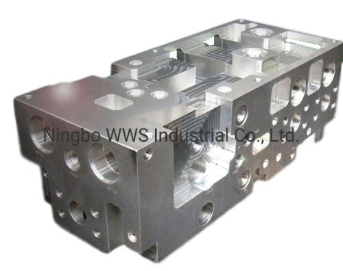 CNC Milling Machining Precision Metal Hydraulic Manifold Block