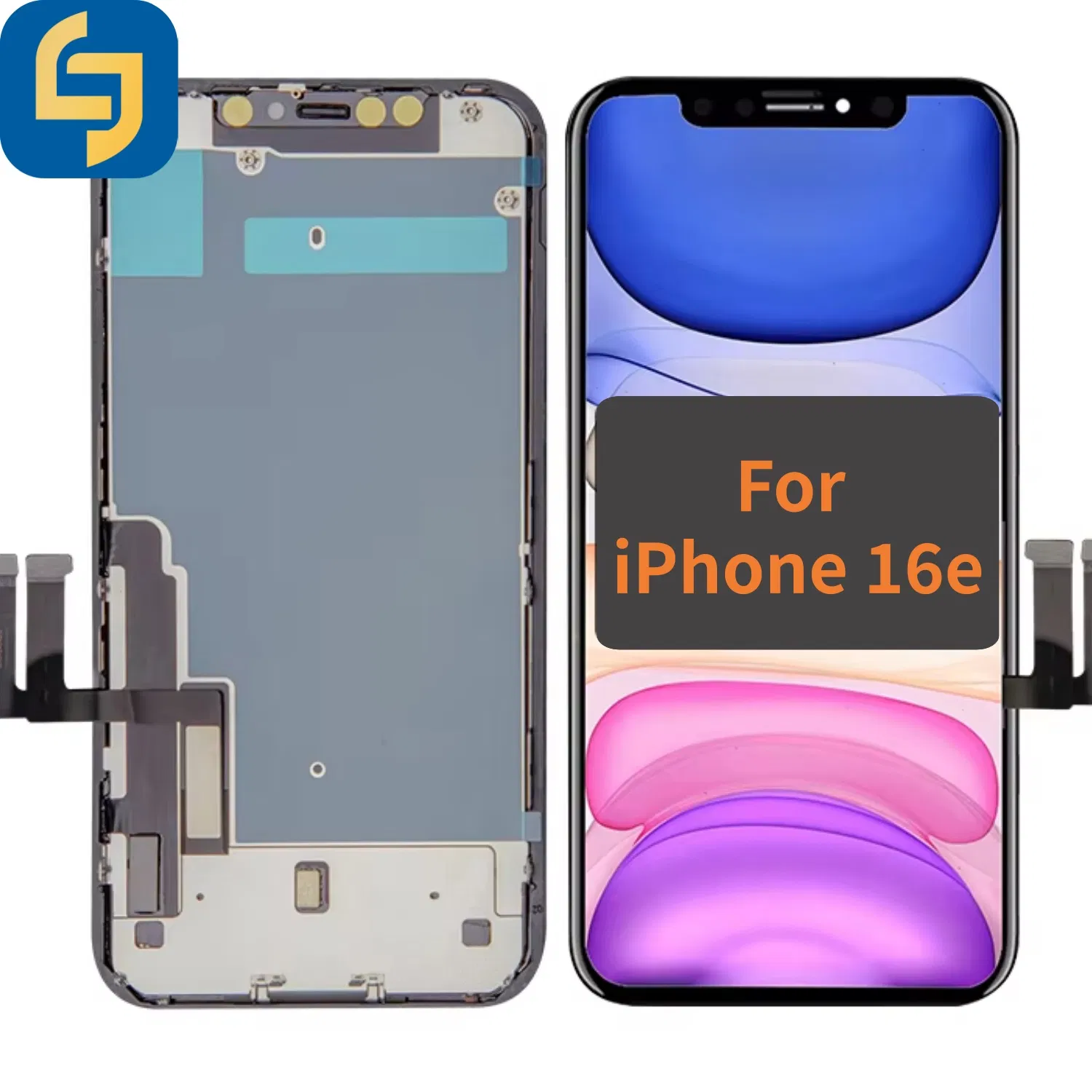 Дисплей iPhone 16e с сенсором, 6.1 дюйма