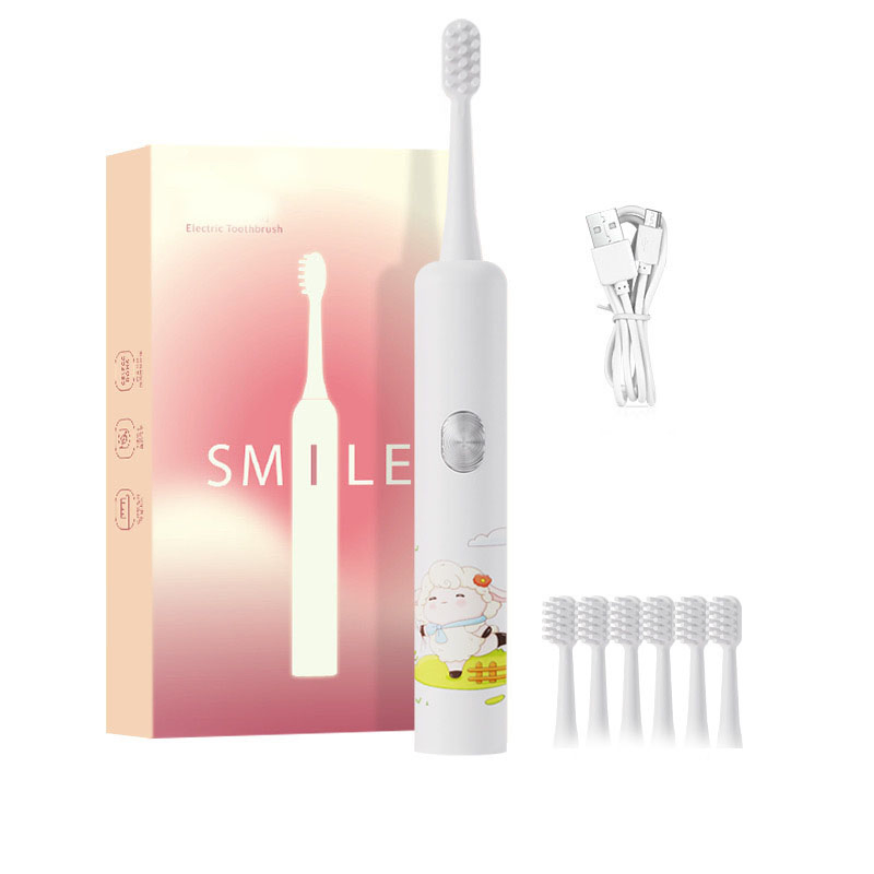 ATO Charging Soft Bristle Children Tooth Brush Waterproof Tooth Caring Electric Toothbrush