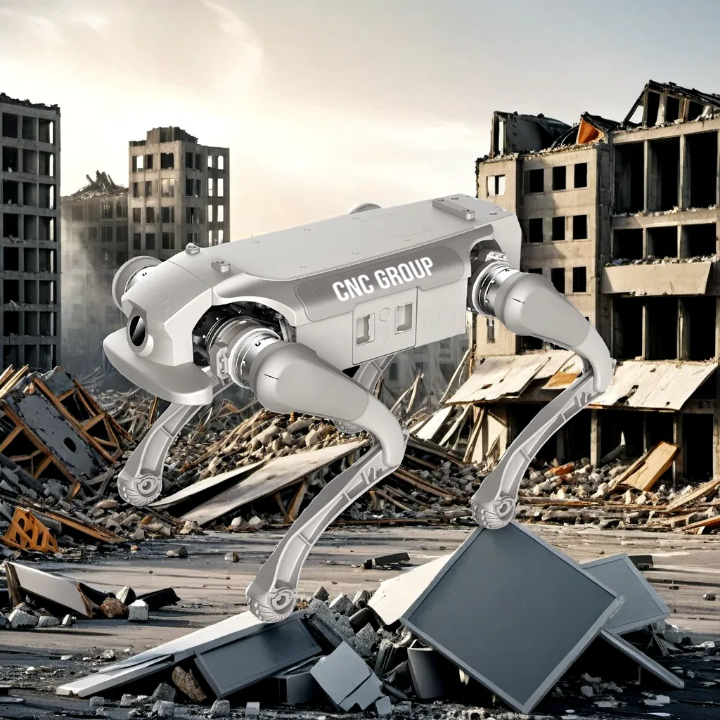 China Manufactures Large-Scale Simulated Electronic Body Intelligent Four-Legged Intelligent Robot Dog