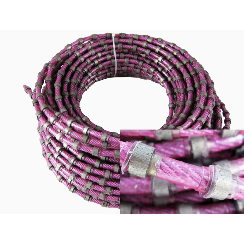 Diamond Wire Saw for Quarrying Stone Cutting Factory for Marble Block Cutting