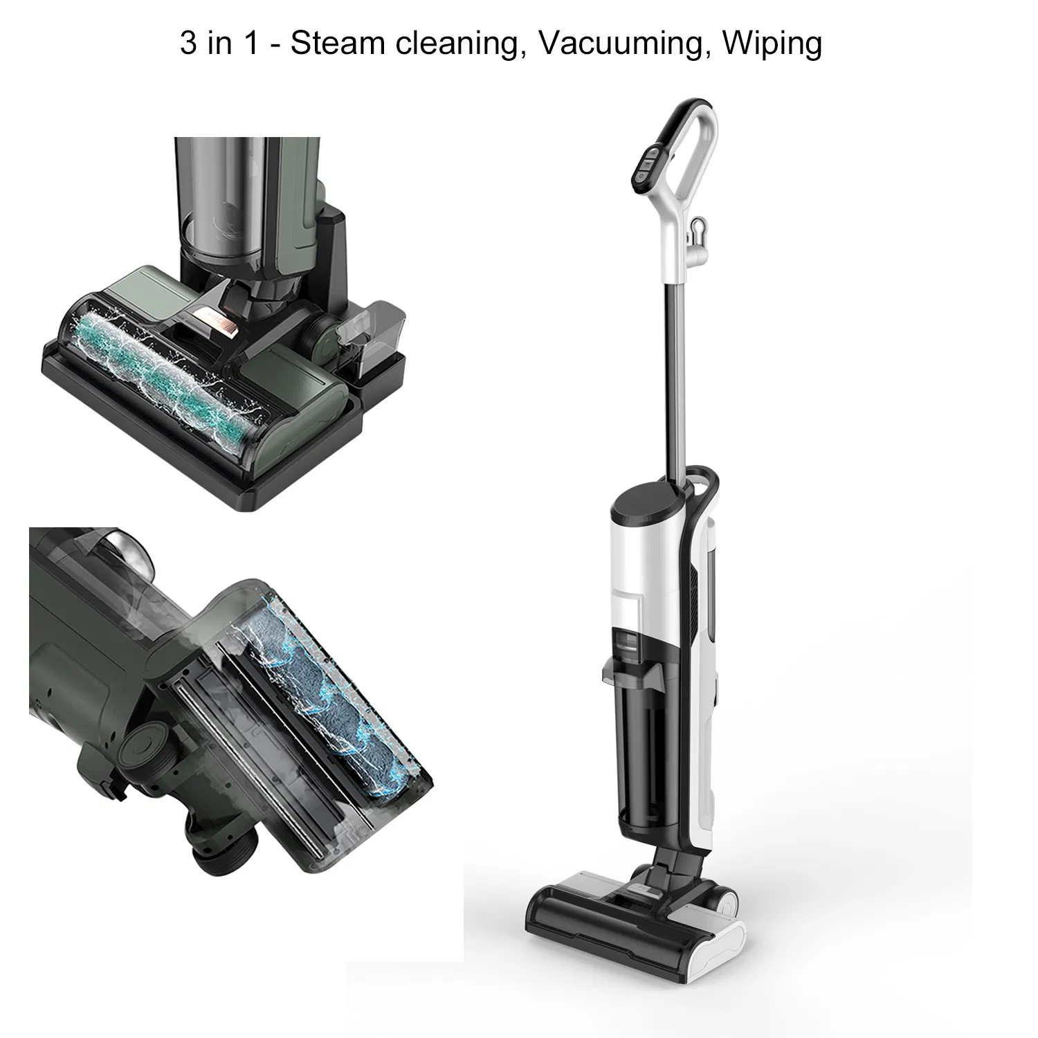 Wet Steam Vacuum Cleaner for Powerful Moisture and Dirt Removal