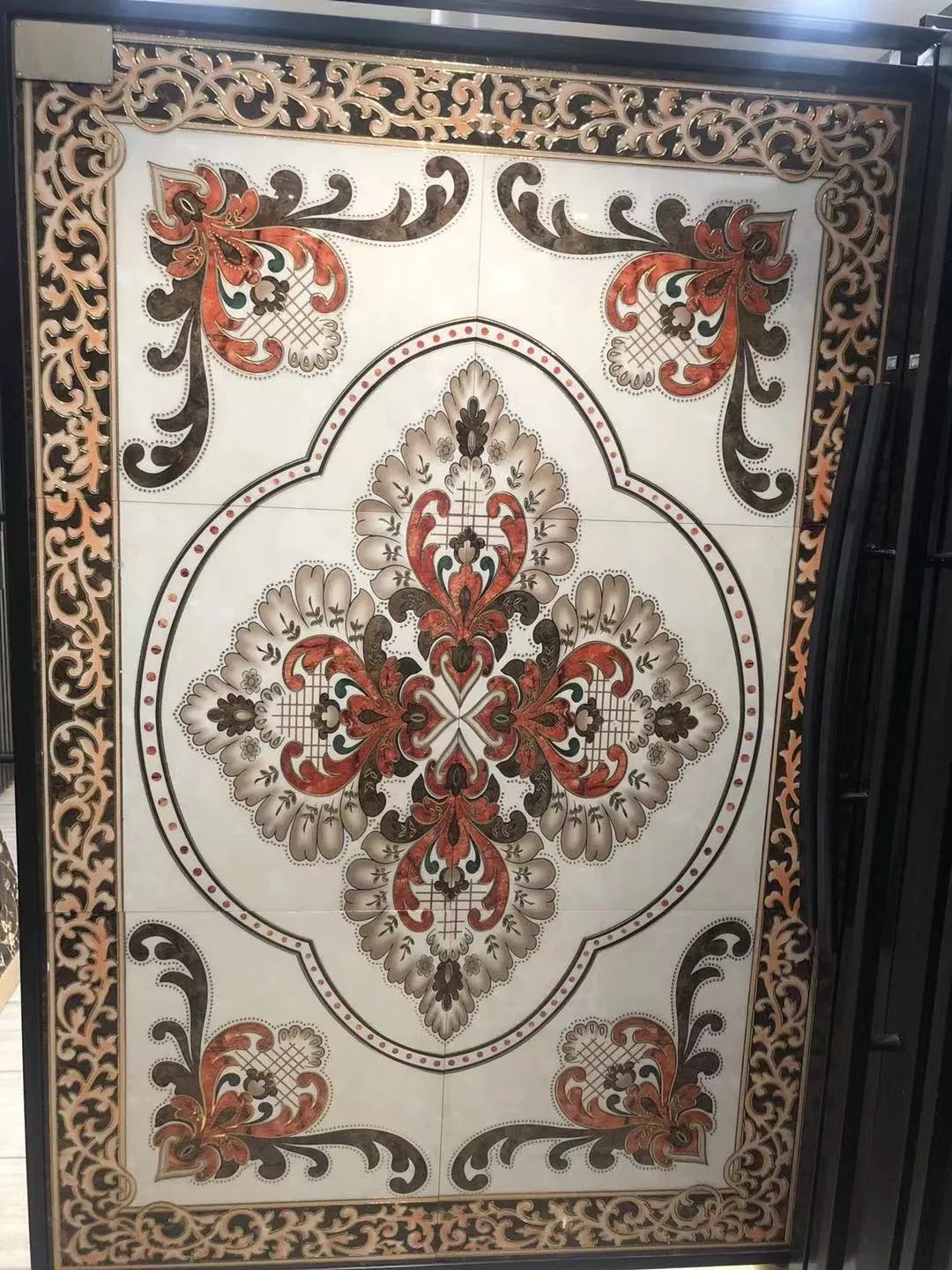 1200 X 1800 mm Large Size Fashion Design Polished Glazed Carpet Floor Ceramic Tile