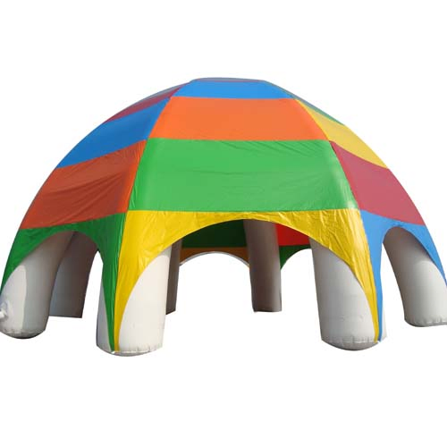 Huge Inflatable Spider Tent Rainbow Arch Tent