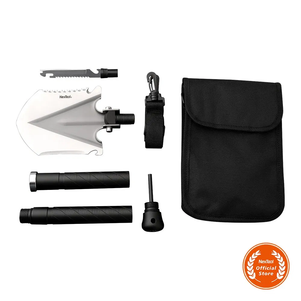 Nextool Adventure Survival Tool Multi Functional Folding Shovel with Compass