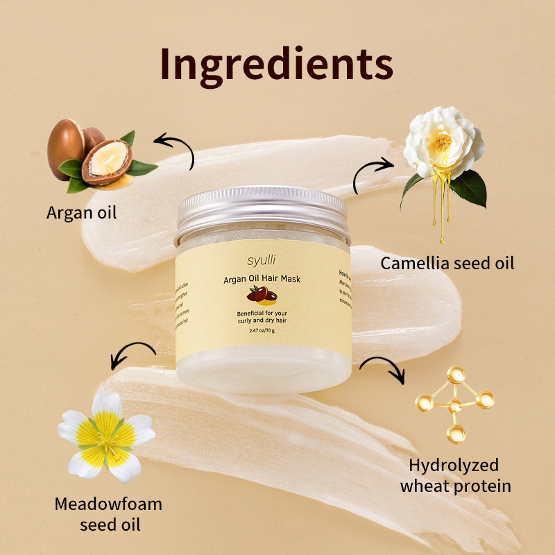 OEM Hair Treatment Masque Conditioner Organic Repair Collagen Private Label Hair Mask
