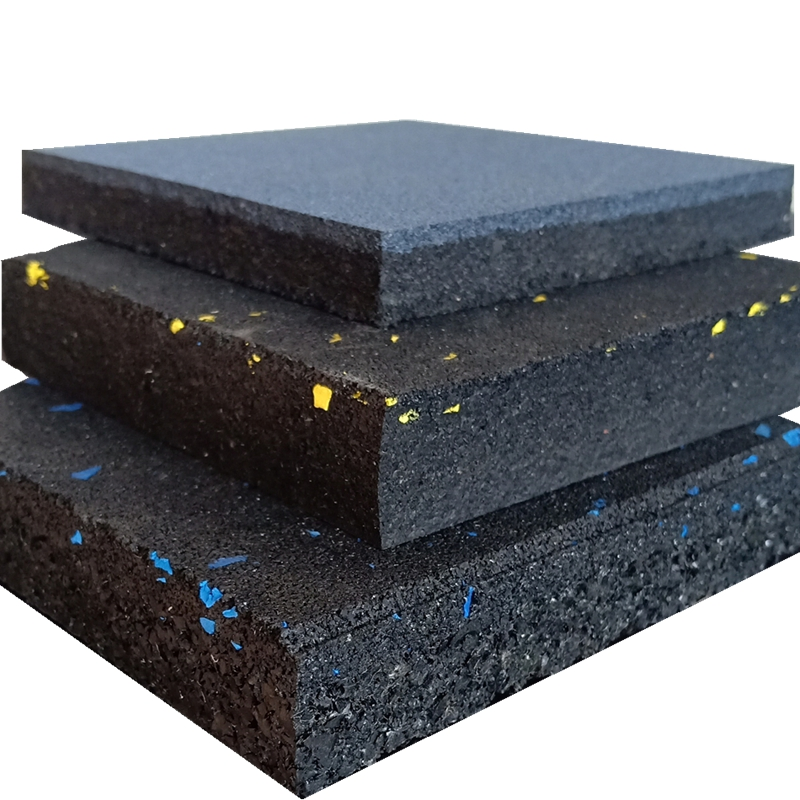 EPDM Crossfit Fitness Flooring Mat Gym Rubber Tile 20mm