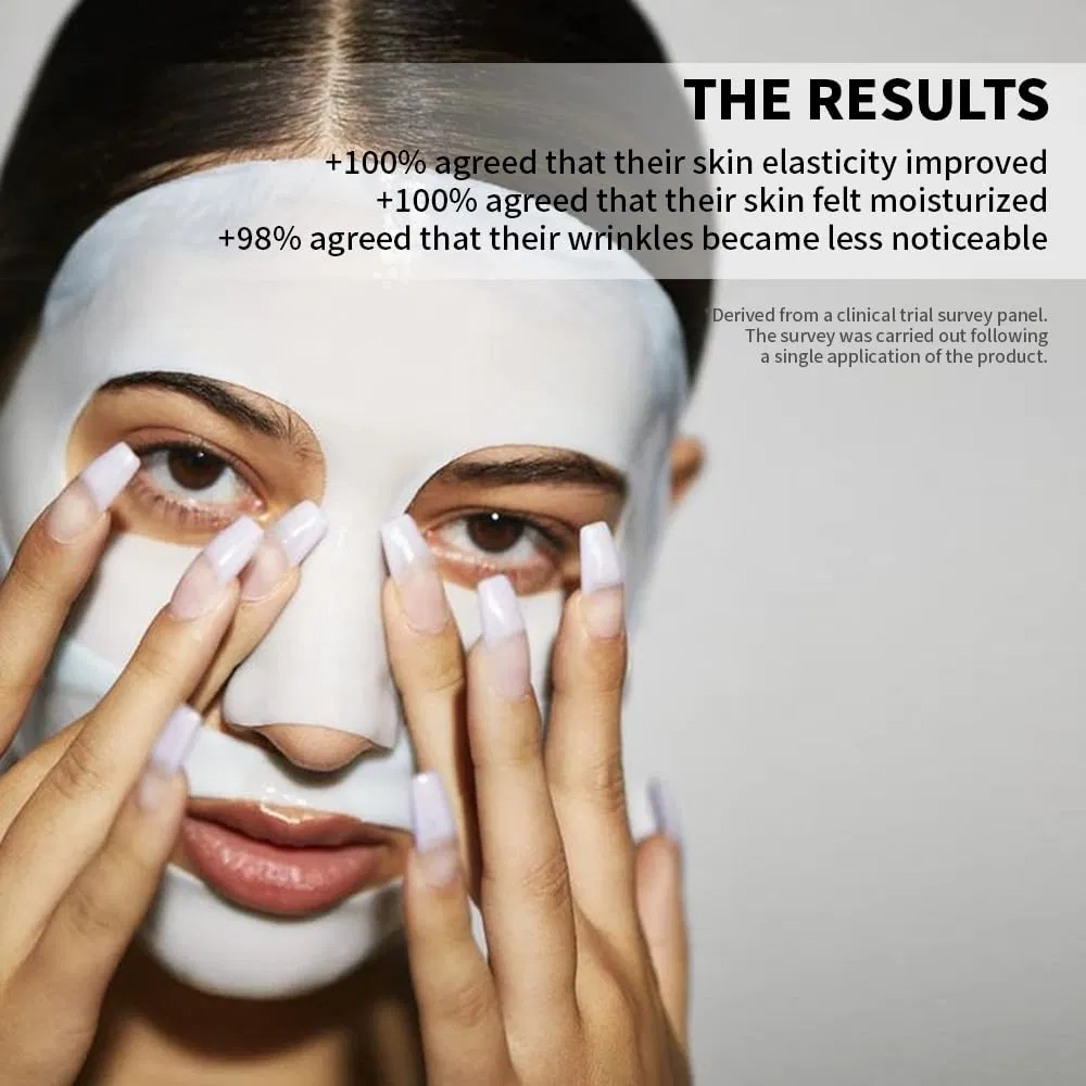 Beauty Cosmetics Skin Care Lifting Firming and Moisturizing Collagen Anti-Wrinkle Facial Sheet Masks