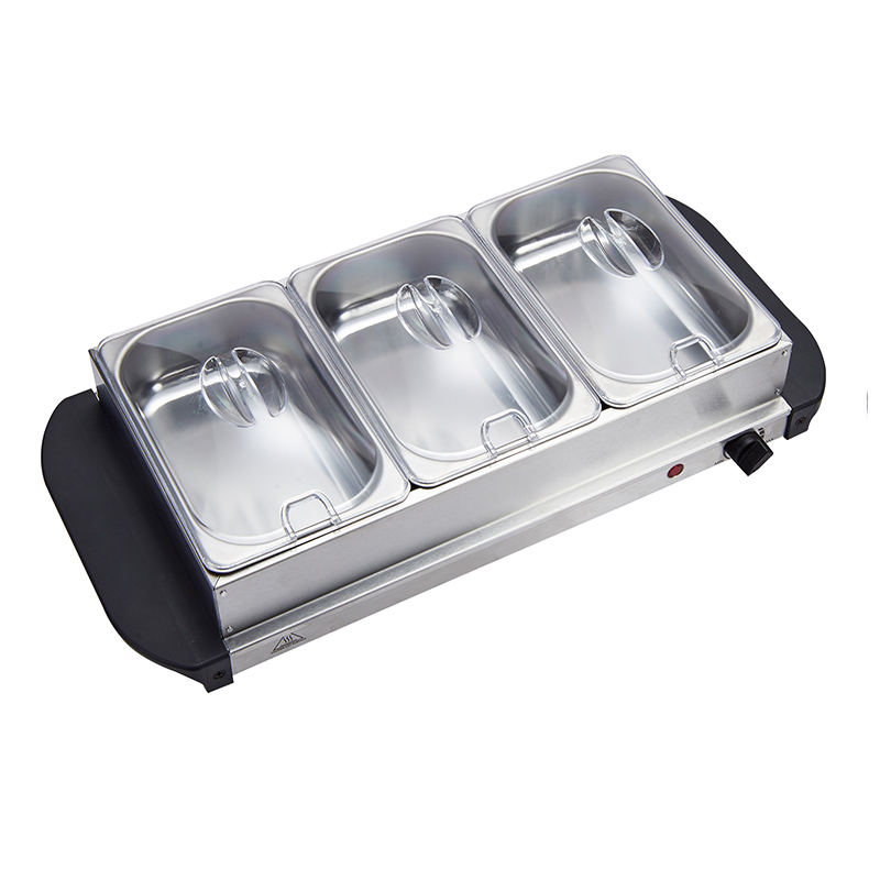 1.5L*3 Stainless Steel Buffet Warmer