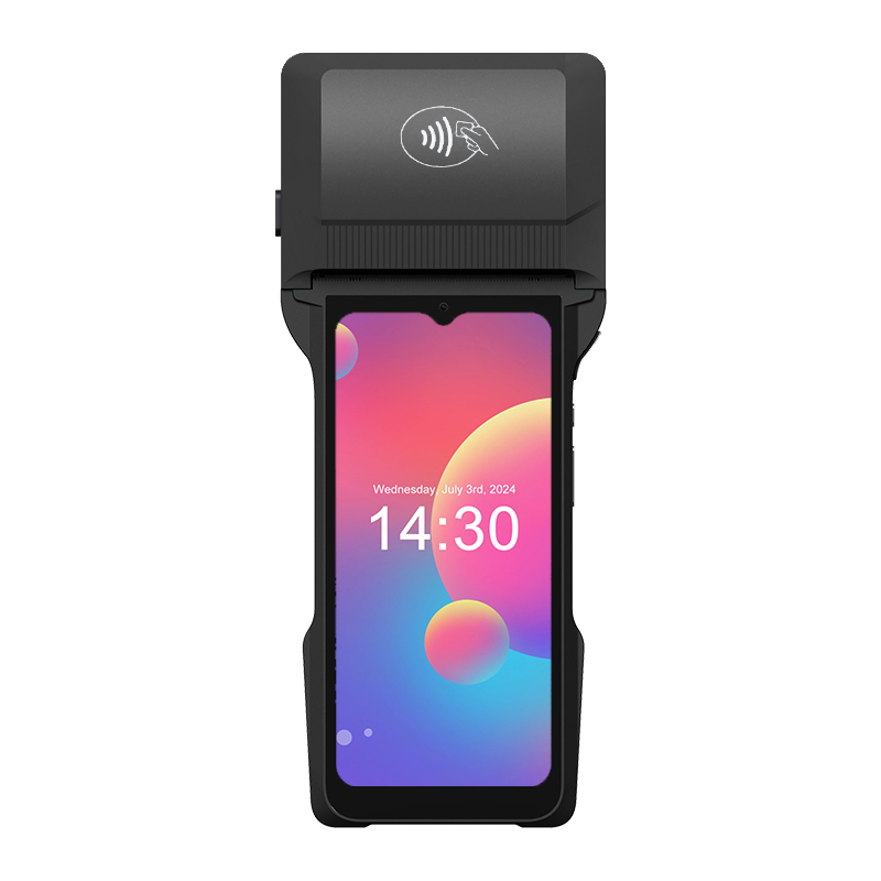 POS-T6 Ocom Handheld Android POS Terminal with Thermal Label and Receipt Printer