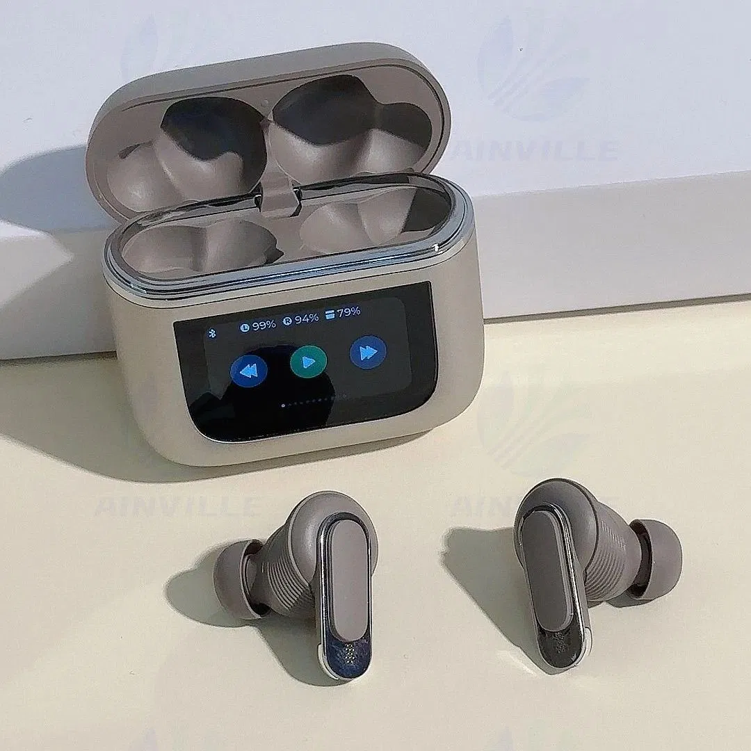 Беспроводные наушники V8 Sports с сенсорным дисплеем