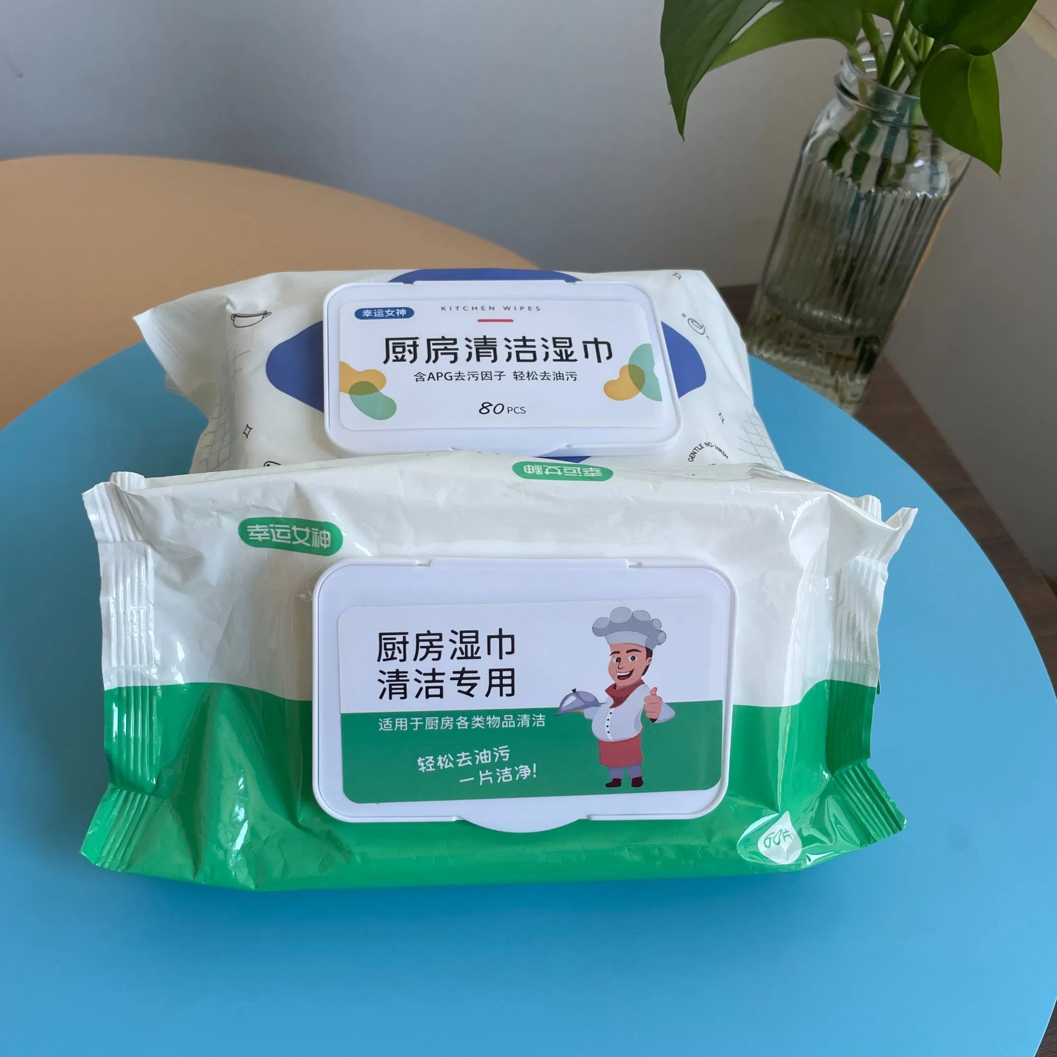 Quality Cheap Non-Woven Fabric Cleansning Disinfectant Natural Care Baby Reusable Wet Wipes Without Alcohol